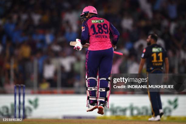 Powell and Hetmyer steer RR to victory against RCB!