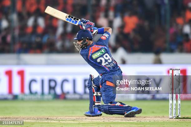 Nicholas Pooran in the IPL 2024