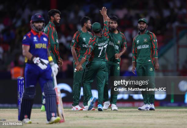 Ban vs Nep: Bangladesh Shows Grit While Defending a Low Total to Make Their Way to Super 8