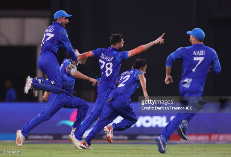 Afghanistan in to the semi finals of the 2024 T20 World Cup