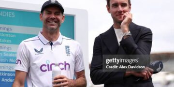Anderson and Stuart Broad retired!