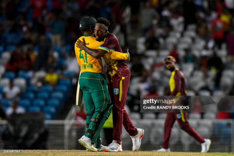 West Indies vs South Africa Third T20