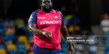 Rakheem Cornwall five-wicket haul in the 2024 CPL