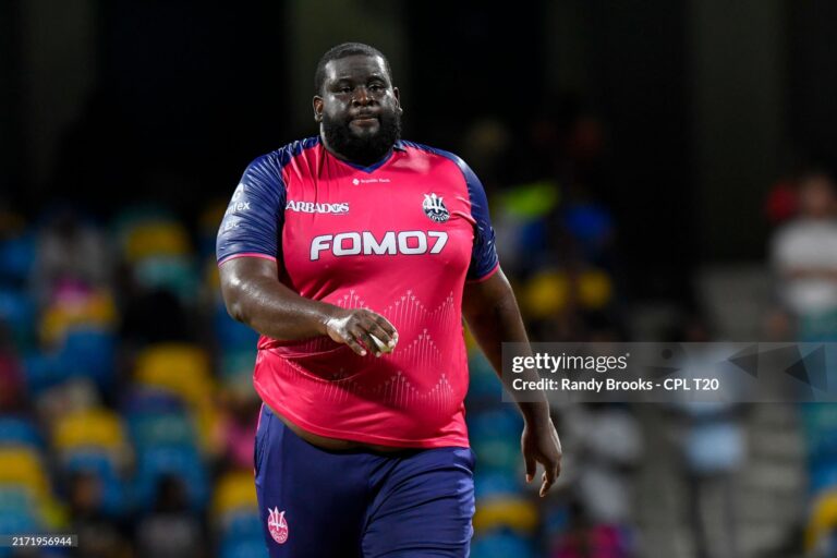 Rakheem Cornwall five-wicket haul in the 2024 CPL