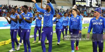 St Lucia Kings in the 2024 CPL