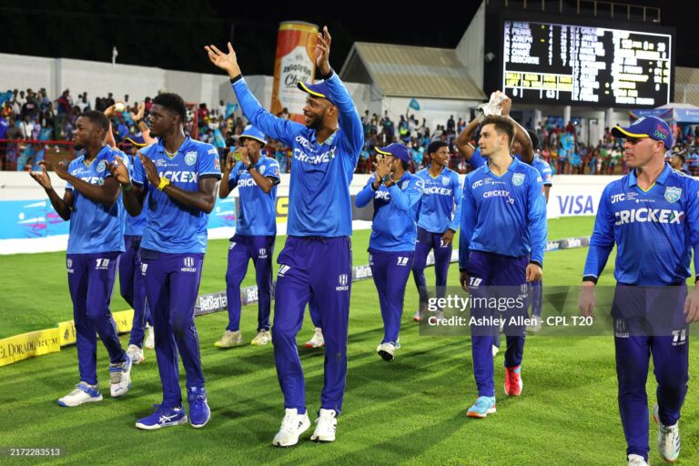 St Lucia Kings in the 2024 CPL
