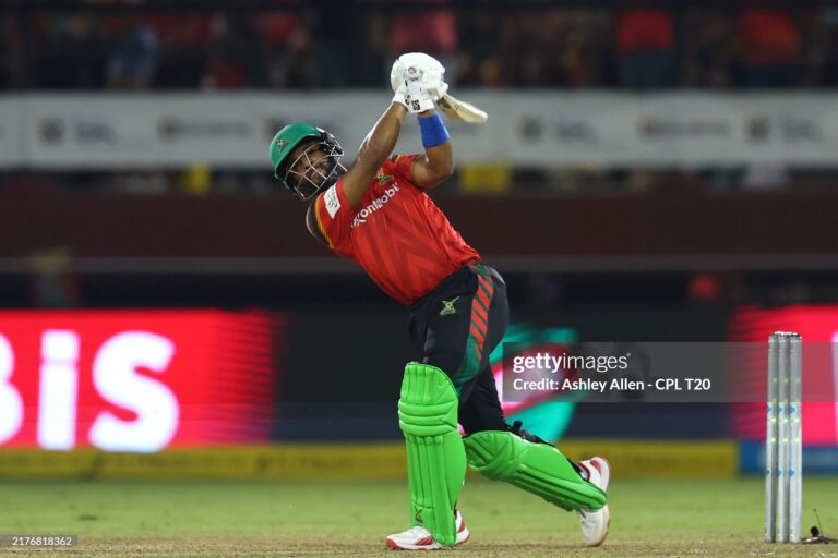 Guyana Amazon Warriors win the 2nd Qualifier of the 2024 CPL.